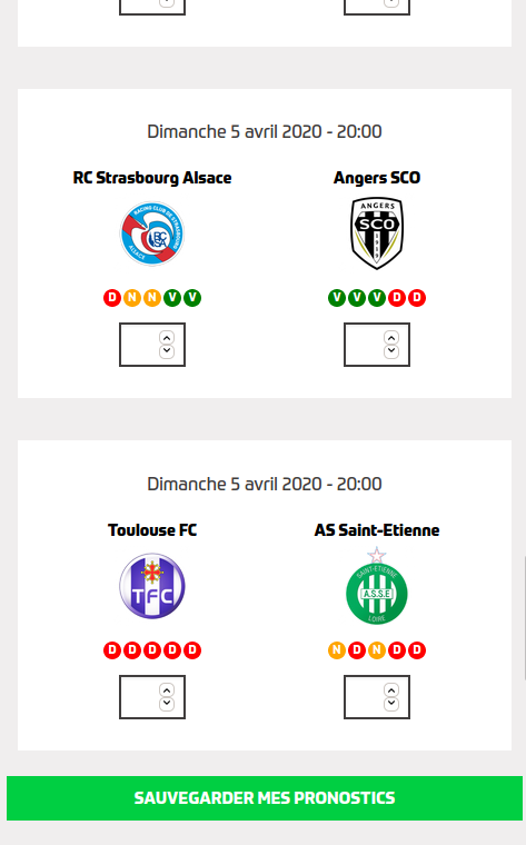 Pronostics Pronostics