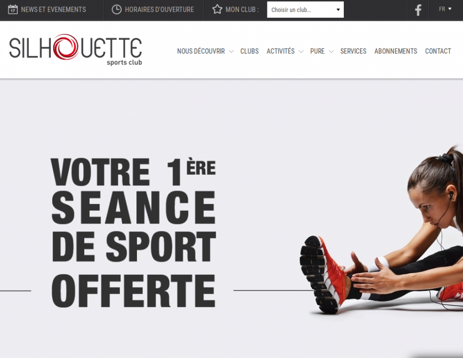 Page d'accueil du site Page d'accueil du site