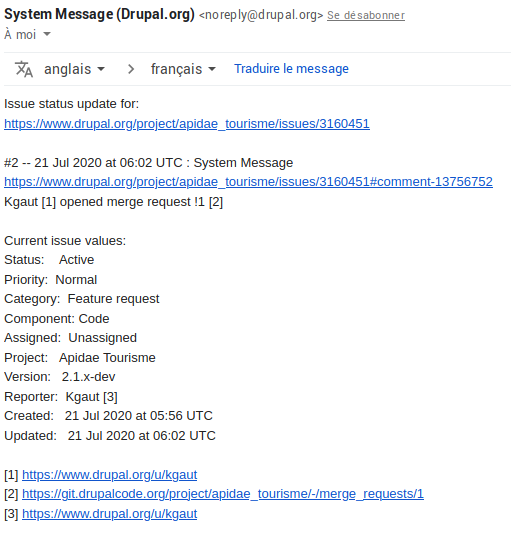 drupal merge request mail