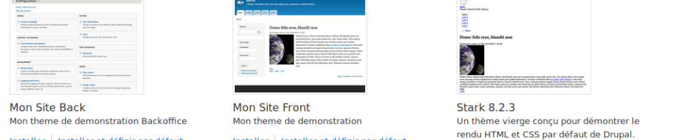 Créer un thème personnalisé pour Drupal 8