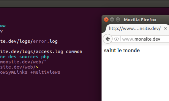 Créer son premier Virtual Host sous Ubuntu