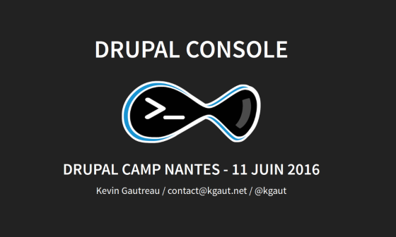 Présentation Drupal Console