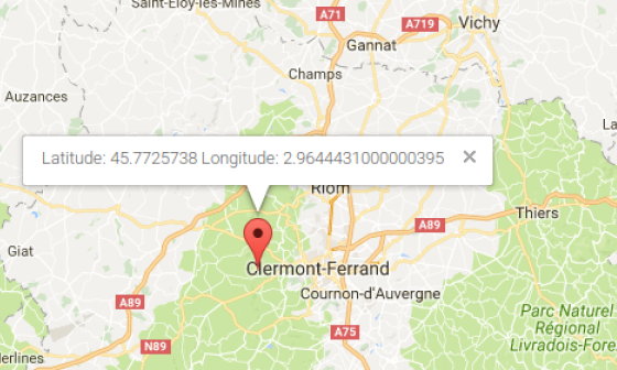 Module Drupal 8 - Geolocation Field 