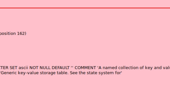 Erreur Php My Admin
