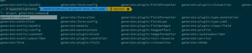 Drupal 8 - Prise en main de Drupal Console, installation et configuration