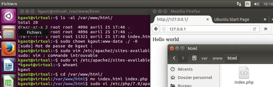 Bien commencer le développement PHP sous Ubuntu