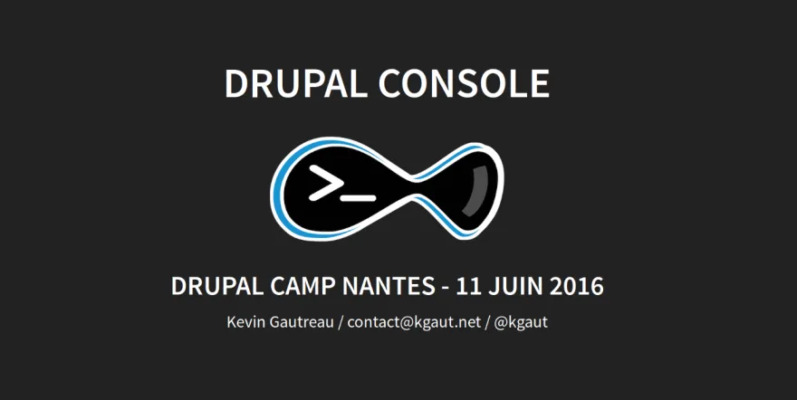 Présentation Drupal Console