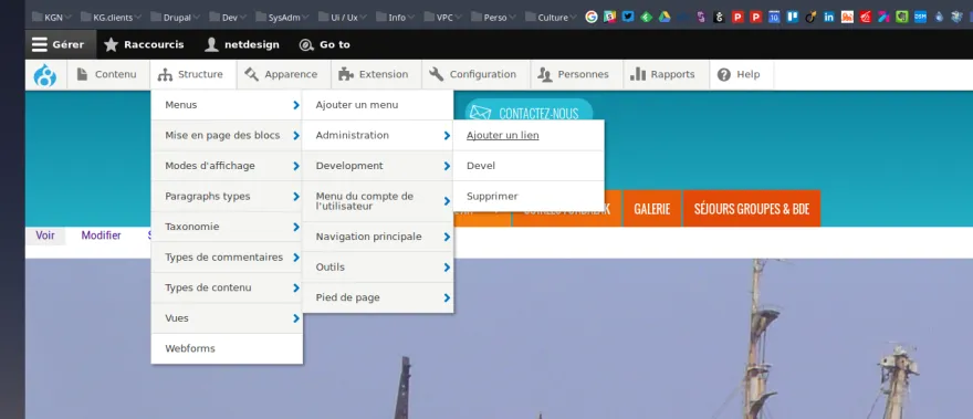 Module Drupal 8 - Admin Toolbar