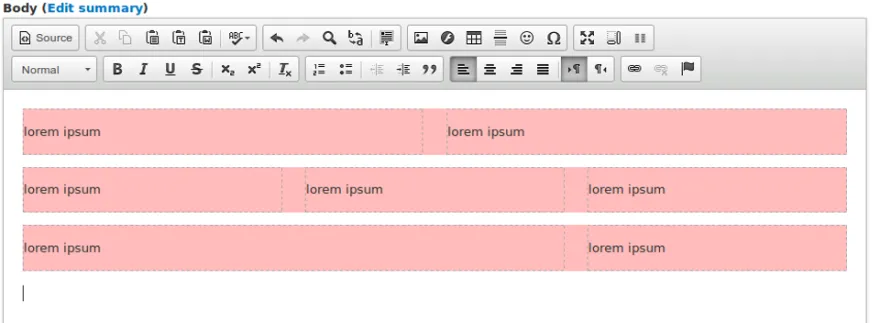 CKEditor Responsive Plugin