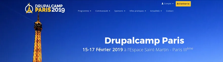 Drupalcamp Paris