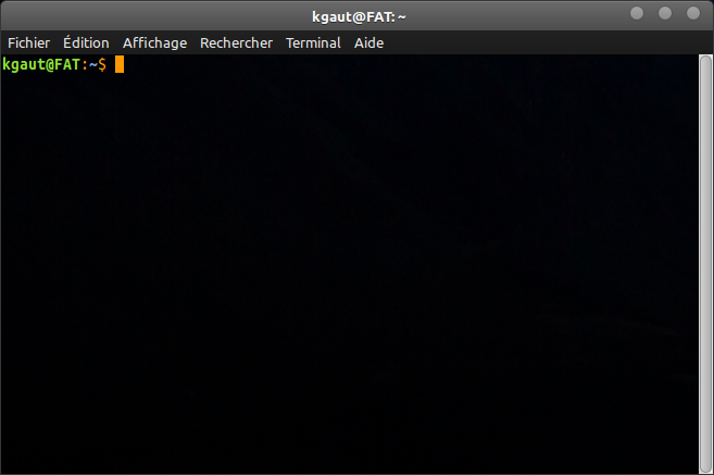 Terminal sous linux